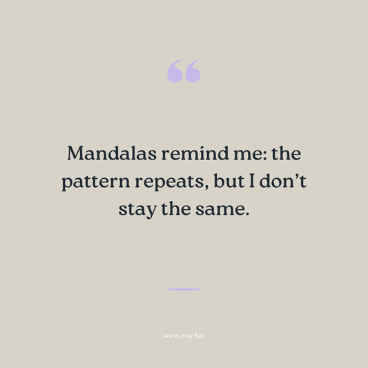 Mandala Blossom Stone