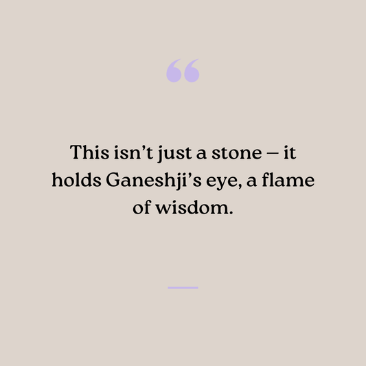 Divine Ganesha Stone